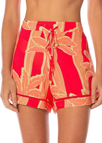 Maaji 2961 Shorts Women Beachwear Bright Red in Kuwait