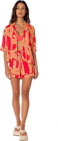 Maaji 2961 Shorts Women Beachwear Bright Red in Kuwait