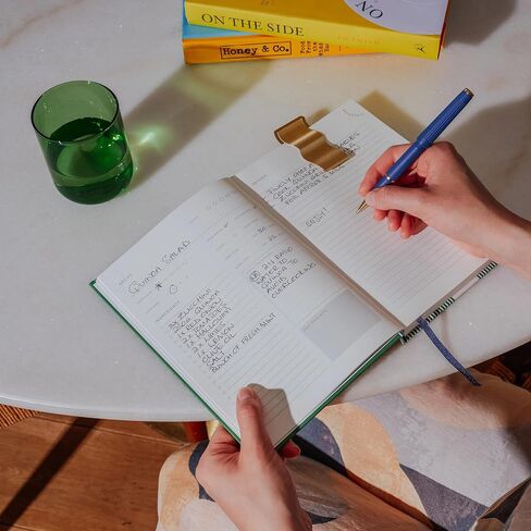 علامة مرجعية على شكل موجة نحاسية ورقية - 1.6 بوصة × 3 بوصة | لون ذهبي أنيق مع مشبك صفحة | احتفظ بصفحتك أثناء القراءة | مناسب للمذكرات والكتب والدفاتر والمخططين والمجلات | هدية عظيمة لمحبي الكتابة in Kuwait