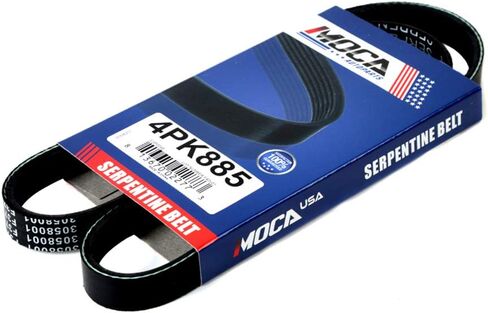 MOCA 4PK885 6PK1040 EPDM أحزمة سربنتين متوافقة مع 2005-2006 لكزس ES330 3.3L، 2005-2006 لتويوتا كامري 3.0L، 2005-2006 لتويوتا سيينا 3.3L in Saudi Arabia