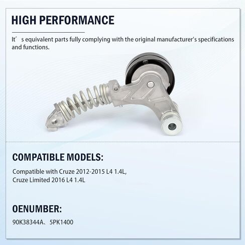 55565236 5PK1400 Engine Serpentine Belt Drive Kit for Cruze 2012-2015, Cruze Limited 2016 - DOHC L4 1.4L in Kuwait