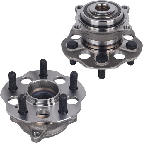 Autoround 512366 Rear Wheel Bearing and Hub Assembly Compatible with Honda Odyssey 2011 2012 2013 2014 2015 2016 2017, 5 Lug w/ABS, Set of 2 in Saudi Arabia