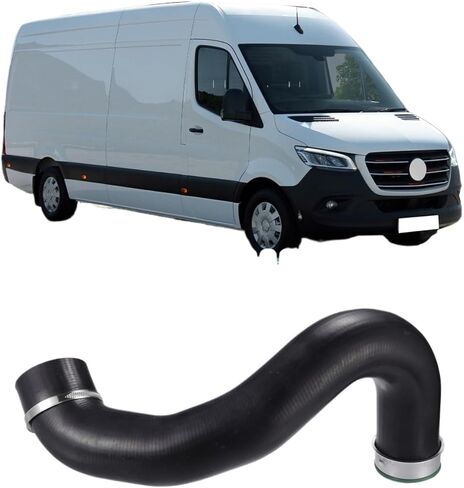 Air Intake Hose 1 Set Turbocharger Intercooler Outer Hose/Fit for Mercedes-Benz Sprinter 2500 2.7 L5 DIESEL 2002-2006 No.5120147AA Flexible Air Filter Intake Hose in Kuwait