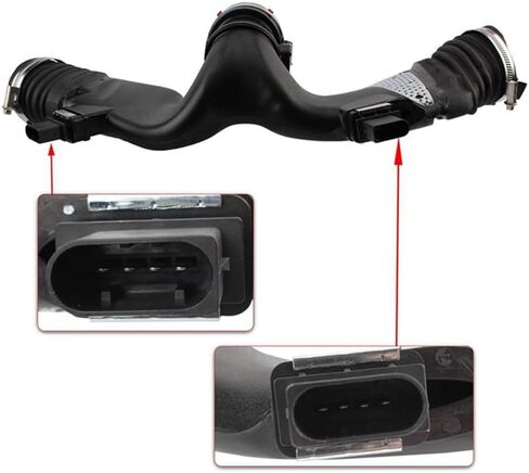 Air Intake Hose Car Air Intake Hose Duct W/Mass Sensor A6420908237 /Fit For Mercedes Benz E320 W211 W164 W251 X164 2007-2013 A6420946397 Flexible Air Filter Intake Hose in Kuwait