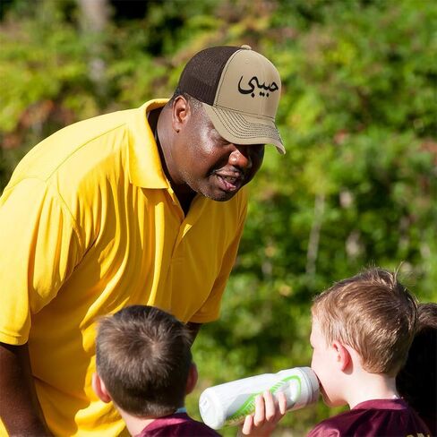 Custom Richardson Trucker Hat Arabic Friend Habibi B Embroidery Baseball Cap in Kuwait