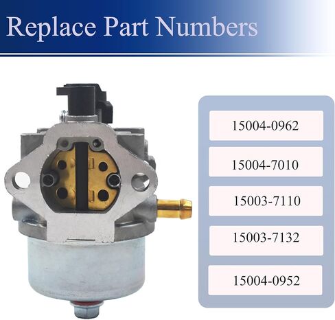 15004-0962 15004-7010 NEW Carburetor Replacement for FJ180V Engine 15003-7110 15003-7132 15004-0952 15004-0993 Toro 22187 22188 22188TE 22189 22298 Lawn Mower Carb in Saudi Arabia