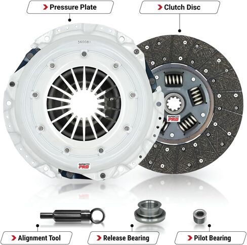 CMP Stage 2 Sport Clutch Kit Fits Buick 1966 Electra Skylark 1971 Centurion, Chevy 1966-72 Biscayne Caprice Chevelle, Oldsmobile 1966-73 Cutlass Supreme Delta, Pontiac 1965-71 Bonneville Grand Prix in Saudi Arabia