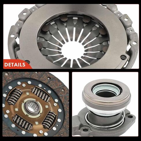 A-Premium Transmission Clutch Kit with Clutch Slave Cylinder Compatible with Saab 9-5 2004 2005 2006 2007 2008 2009, L4 2.3L, DOHC Turbocharged in Saudi Arabia