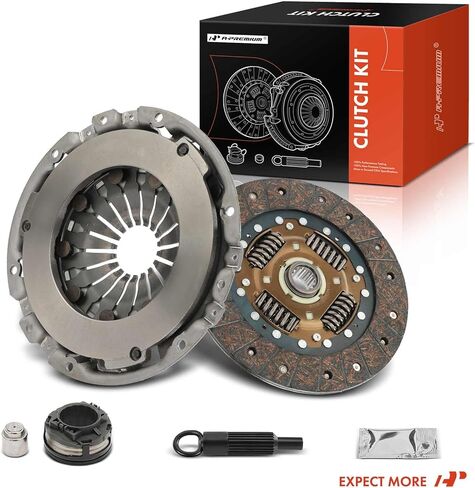 A-Premium Transmission Clutch Kit with Clutch Slave Cylinder Compatible with Saab 9-5 2004 2005 2006 2007 2008 2009, L4 2.3L, DOHC Turbocharged in Saudi Arabia