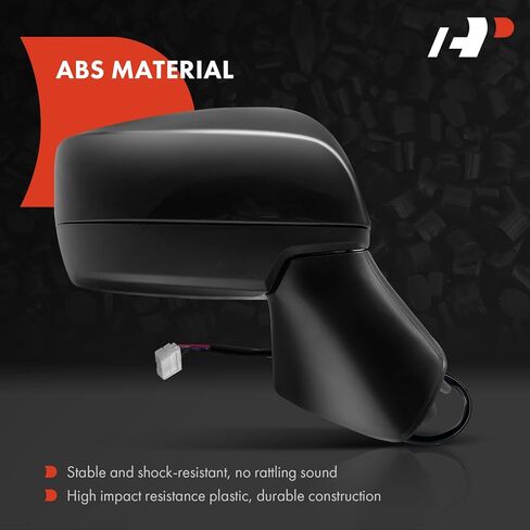 A-Premium Passenger Side Power Door Mirror - Compatible with Subaru Outback 2015-2016, Legacy 2015-2017 - Non-Heated Manual Folding Black Outside Rear View Mirror - Replace# 91036AL11APFM in Saudi Arabia