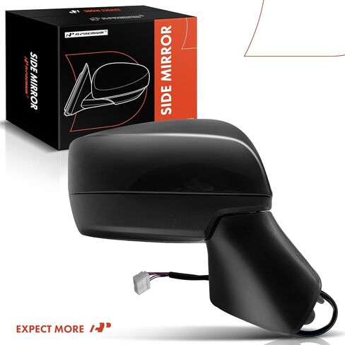A-Premium Passenger Side Power Door Mirror - Compatible with Subaru Outback 2015-2016, Legacy 2015-2017 - Non-Heated Manual Folding Black Outside Rear View Mirror - Replace# 91036AL11APFM in Saudi Arabia
