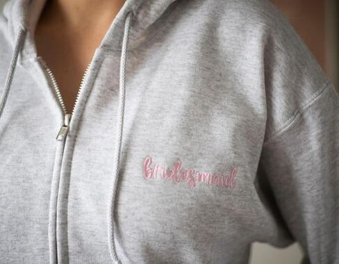 Custom Zip Up Hoodie Sweatshirt For Mom - Mom Grandma - Custom Children Kids Names Sleeve - Personalized Gift - Grandparent Gift - New Grandma in Kuwait