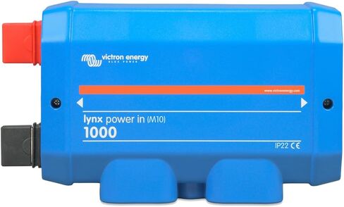 موصل البطارية Victron Energy Lynx - شريط ناقل M8 DC المعياري مع 4 توصيلات للبطاريات أو الأحمال أو الشواحن - يدعم الكابلات حتى 22 مم ⌀ - جزء من نظام توزيع Lynx in Kuwait