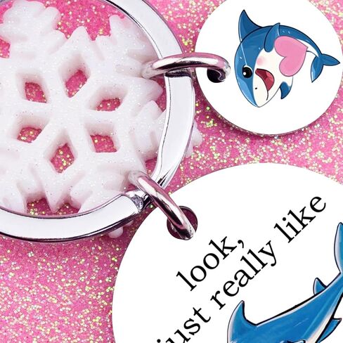 Shark Gifts for Women Men Shark Keychain Accessories Sharks Themed Gifts Ideas Sharks Stuff Things for Teen Girls Cute Birthday Christmas Gift in Kuwait