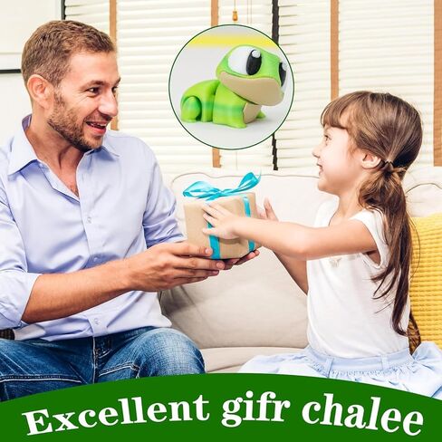 1 PCS Green Frog Keychain, Articulated Big-Eyed Frog Figurine For Backpacks, Bags And Personal Belongings in Saudi Arabia