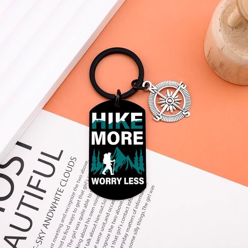 هدايا المشي لمسافات طويلة للنساء والرجال ملحقات المشي لمسافات طويلة سلسلة المفاتيح هدايا رائعة للمتنزهين النساء في الهواء الطلق الرجال هدية عيد ميلاد فريدة من نوعها للمتنزهين في الهواء الطلق هدية للمرأة in Kuwait