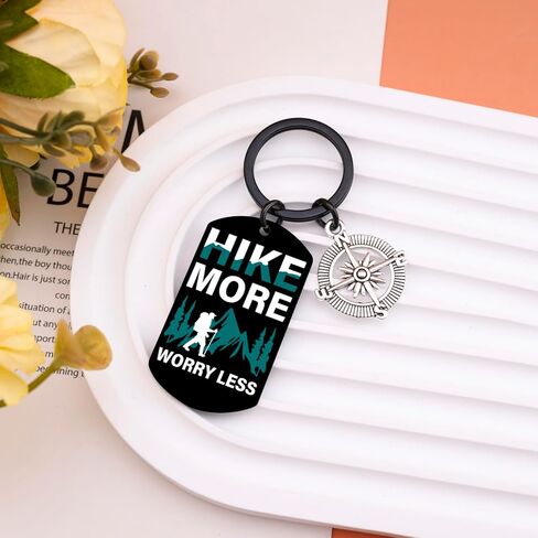 هدايا المشي لمسافات طويلة للنساء والرجال ملحقات المشي لمسافات طويلة سلسلة المفاتيح هدايا رائعة للمتنزهين النساء في الهواء الطلق الرجال هدية عيد ميلاد فريدة من نوعها للمتنزهين في الهواء الطلق هدية للمرأة in Kuwait