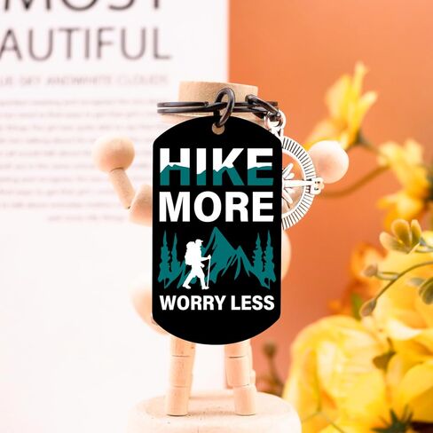 هدايا المشي لمسافات طويلة للنساء والرجال ملحقات المشي لمسافات طويلة سلسلة المفاتيح هدايا رائعة للمتنزهين النساء في الهواء الطلق الرجال هدية عيد ميلاد فريدة من نوعها للمتنزهين في الهواء الطلق هدية للمرأة in Kuwait