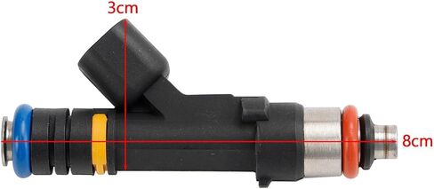 Artudatech 8PCS 0280158165 Fuel Injectors 0280158081 879312003 Fit for Mercruiser for Volvo Penta 6.2L 2007-2013, for Indmar 5.0L 5.7L 2007-2013, for Indmar 6.2L 2007-2013 in Saudi Arabia