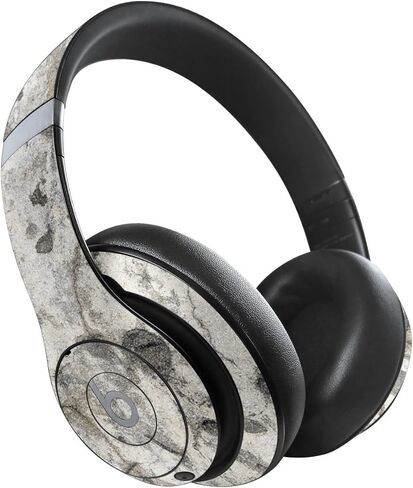 MightySkins Glossy Glitter Skin Compatible with Beats Studio Pro - Blasted Concrete | Protective, Durable High-Gloss Glitter Finish | Easy to Apply in Kuwait