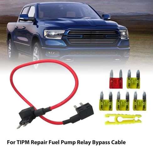 TIPM Repair Fuel Pump Relay Bypass Cable Fits for 2011-2012 Dodge Ram 1500, 2500, or 3500 in Kuwait