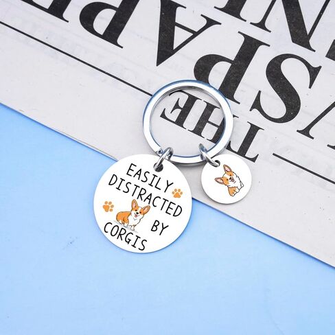 Corgi Gifts for Corgi Lovers Cute Keychains for Women Men Teen Girls Boys Funny Corgis Stuff for Corgis Mom Dad Butt Stuff for Dog Lovers Birthday Decorations Christmas Gifts in Kuwait