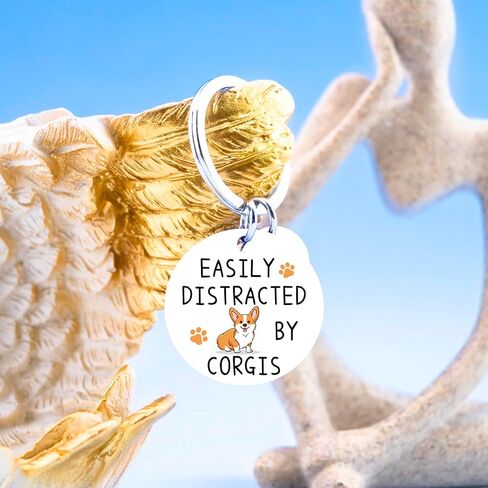 Corgi Gifts for Corgi Lovers Cute Keychains for Women Men Teen Girls Boys Funny Corgis Stuff for Corgis Mom Dad Butt Stuff for Dog Lovers Birthday Decorations Christmas Gifts in Kuwait