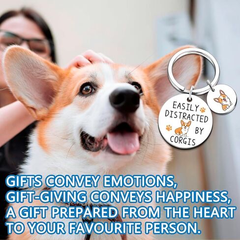 Corgi Gifts for Corgi Lovers Cute Keychains for Women Men Teen Girls Boys Funny Corgis Stuff for Corgis Mom Dad Butt Stuff for Dog Lovers Birthday Decorations Christmas Gifts in Kuwait