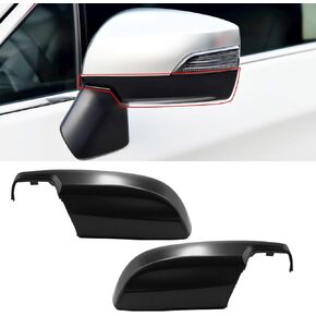 قطعة واحدة من Yumzeco متوافقة مع غطاء مرآة Subaru WRX/Impreza/Crosstrek/Legacy/Outback، غطاء مرآة Subaru جانب السائق مع مشبك خفيف بديل لـ 91059VA030 SU1326102 (يسار، أسود لامع) in Kuwait