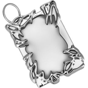 حامل بطاقات الصور بإطار من البلاستيك المطلي بالكهرباء مع سلسلة مفاتيح مطلية بالفضة، حامل بطاقات صور غير منتظمة، حامل شارة الهوية، سلاسل مفاتيح لبطاقات الصور لمشجعي البوب، حافظة بطاقات، سلسلة مفاتيح in Kuwait