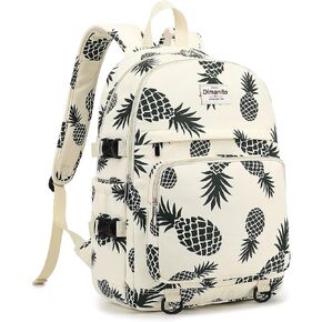 حقيبة ظهر للكمبيوتر المحمول بطباعة الأناناس، ومنفذ شحن USB، وحقيبة كمبيوتر مقاس 15 بوصة - 16 بوصة in Kuwait