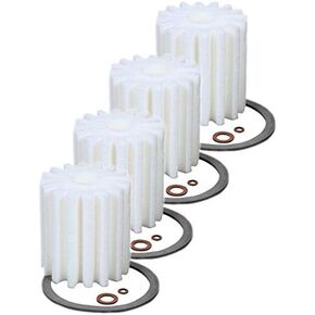 4 عبوات من فلتر الوقود الزيتي المصنف FB-4 ميكرون مع جميع الحشيات التي تناسب Westwood F80 F84 Fulflo FB4 B4 AS4 OB4 in Kuwait