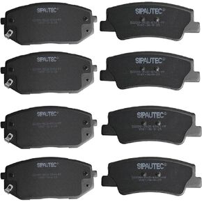 SIPAUTEC-Front and Rear Brake Pad Set 4-Wheel Set Ceramic Disc Brake Pads Replacement For 2022 2023 2024 Hyundai Tucson,For 2023 2024 2025 Kia Sportage in Kuwait