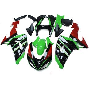 Green Black Red Fairings Fit for Kawasaki ZX10R 2006 2007 ZX-10R 06 07 ABS Plastic Injection Motorcycle Bodywork Kit in Kuwait