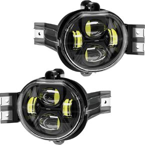 Upgraded LED Fog Lights Compatible with Tacoma 2005-2011 for Sequoia 2008-2015 for Tundra 2007-2013 for Solara 2004-2006 Fog Light Assembly Kit Accessories 40W in Saudi Arabia