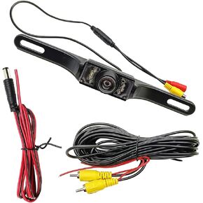 1PC Backup Camera for Car, 170 Degrees Wide Angle HD Video with Night Vision, Waterproof Reversing Parking Camera, Universal for Most Cars (Black) in Kuwait