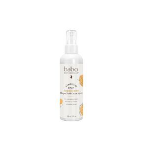 Babo Botanicals Sensitive Baby Fragrance-Free Diaper Rash Cream Spray - with Non-Nano Zinc Oxide, Organic Shea Butter, Olive Oil & Aloe Vera - EWG Verified & Hypoallergenic - 3 fl. oz., White in Kuwait