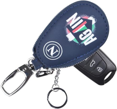 Enzo Castellano Line Official SSC Napoli Leather Keyring 124019 in Saudi Arabia