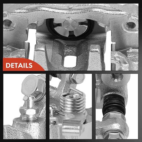 مجموعة فرامل قرصية ممتازة مع دعامة متوافقة مع Hyundai Elantra 1996-2000، Tiburon 1997-2001 - السائق الخلفي وجانب الراكب قطعتان in Saudi Arabia