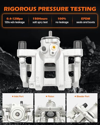 GAHA 19B7361 Rear Left Brake Caliper Assembly w/Bracket for Honda Civic 2016 2017 2018 2019 2020, for Honda Insight 2019 2020 2021 2022 in Saudi Arabia