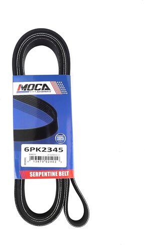 6PK2345 Serpentine Belt w/ 105 Amp Alternator Fit 82-15 for Chevrolet Escalade Avalanche Express Silverado, for GMC Savana Sierra Yukon, for Mercury Grand Marquis Marauder 4.8L 5.3L 6.0L in Kuwait
