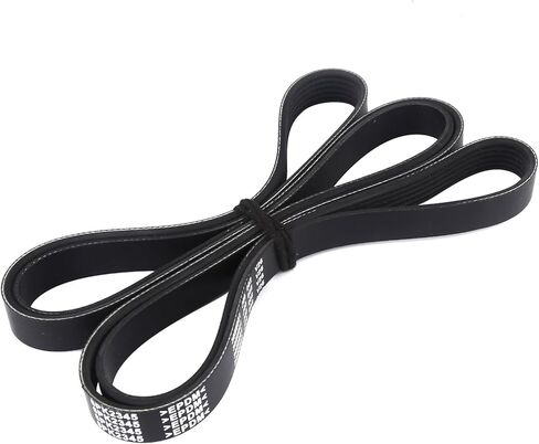 6PK2345 Serpentine Belt w/ 105 Amp Alternator Fit 82-15 for Chevrolet Escalade Avalanche Express Silverado, for GMC Savana Sierra Yukon, for Mercury Grand Marquis Marauder 4.8L 5.3L 6.0L in Kuwait