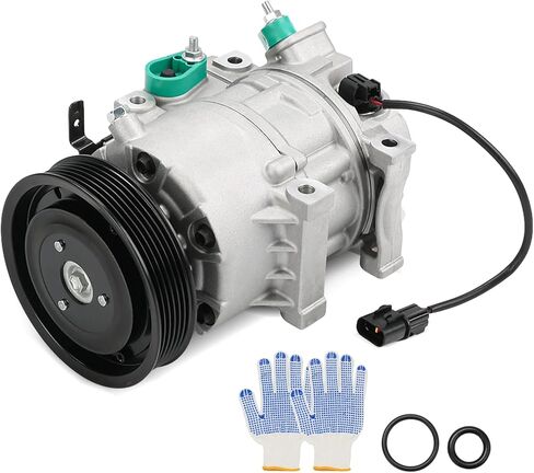 ضاغط مكيف هواء JDMON مع قابض متوافق مع Kia Sorento 3.3L 2014-2015، Sorento 3.5L 2011-2013 متوافق مع Hyundai Santa Fe 3.3L 2013-2018، استبدل 97701-1U600 97701-1U650 in Saudi Arabia