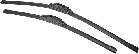 X AUTOHAUX 2pcs 26"+20" Silicone Front Windshield Wiper Blade for Chrysler Pacifica 2017-2023 Windscreen Wiper OE Replacement Set All-Seasons J/U Hook in Saudi Arabia