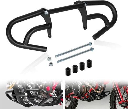 CRF250L Engine Crash Bar - CRF300L Engine Chassis Bar Pipe Compatible with 2022-2025 CRF 250L & 2021-2025 CRF 300L Motorcycle Engine Guard Crash Protection Bars in Kuwait