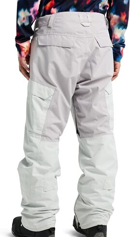 Burton Men’s Reserve 2-Layer Insulated Pants – Waterproof Winter Snowboard Pants – Gray Cloud/Washed Lavender, Large in Saudi Arabia