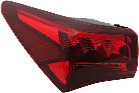 لسيارة Acura Tlx مصباح خلفي خارجي 2015 2016 2017 استبدال مجموعة المصابيح الخلفية للركاب الأيمن in Saudi Arabia
