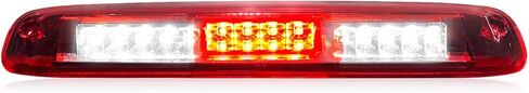 LESAUCE 3rd Third Brake Light, High Mount Stop Light Cargo Lamp Waterproof Red/White Smoke Lens for 1999-2016 Ford F-250 F-350 F-450 F-550 Super Duty, 1993-2011 Ford Ranger, 1994-2010 Mazda in Saudi Arabia