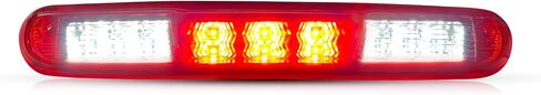 LESAUCE 3rd Third Brake Light, High Mount Stop Light Cargo Lamp Waterproof Red/White Smoke Lens for 1999-2016 Ford F-250 F-350 F-450 F-550 Super Duty, 1993-2011 Ford Ranger, 1994-2010 Mazda in Saudi Arabia