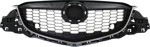 مجموعة شبكة Garage-Pro لمازدا CX-5 13-14 Ptd-أسود مع قولبة من الكروم إلى 8-20-13 in Saudi Arabia